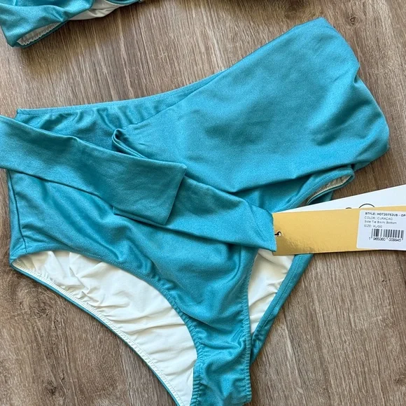 PatBO Teal Bikini Set - Picture 3 of 5